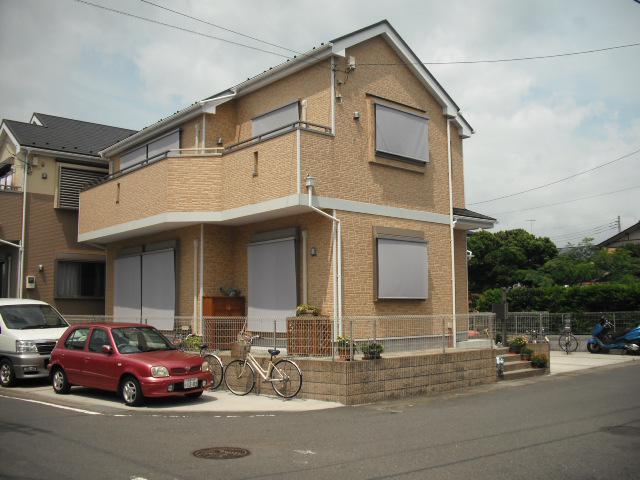 【世田谷大蔵店】洋風すだれ（アウターシェード）取り付け工事施工後